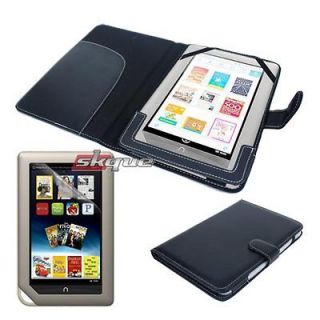 Accessory Bundle Kit Leather Case Cover Screen Protector for Nook 