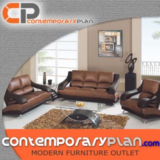  Global Furniture 982 T/BR S Living Room Set CONTEMPORARY SOFA SET