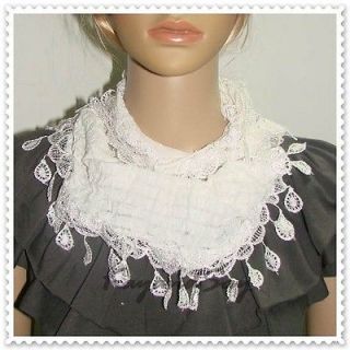 Cotton Triangle Lace Scarf Wrap Scarves 11 Colors New