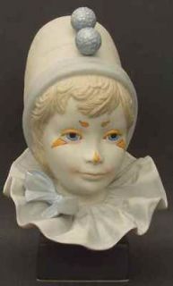 Cybis FIGURINE Porcelain Funny Face Clown Bust 1247301