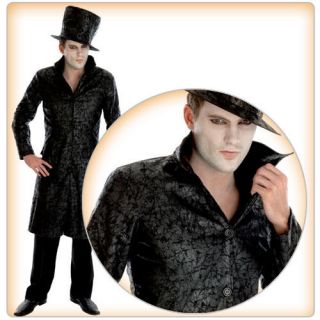   Butler Kuroshitsuji Undertaker Cosplay Costume with hat Express EMS
