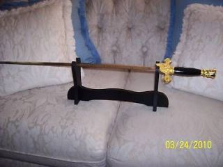 Newly listed KNIGHTS OF COLUMBUS   K of C 14 x 6 1/4 SWORD Stand