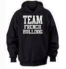 TEAM FRENCH BULLDOG HOODIE   warm cozy top   dog and puppy pet owners