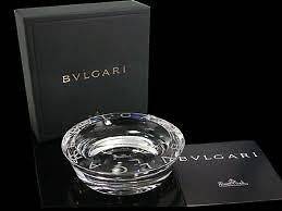 Bvlgari Crystal Ashtray by Rosenthal measures 4.75 inches in diameter 