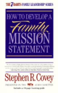   Familiy Mission Statement by Stephen R. Covey 2001, Cassette