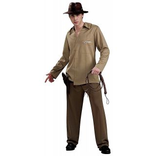 Indiana Jones Costume Adult Mens Adventurer Archeologist Halloween