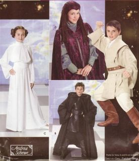   4426 SEWING PATTERN Kids/Boys/Gi​rls Star Wars Costume Jedi OOP