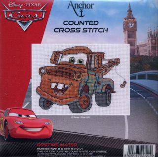 Anchor Disney Cars Cross Stitch Kit DPST105 Mater Breakdown Truck