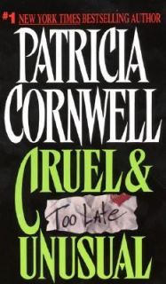 Cruel and Unusual No. 4 by Patricia Cornwell 1994, Paperback