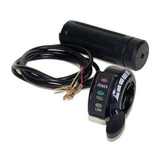 NEW Thumb Throttle Cable with 24 Volt LED Meter