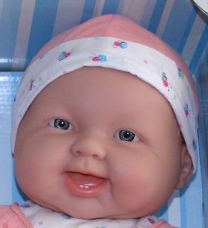 DOLL ~ LOTS TO CUDDLE VINYL 20 IN. PEACH BUG THEME BERENGUER BABY DOLL