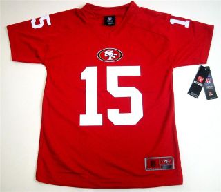   2012 San Francisco 49ers Michael Crabtree Youth Performance Red Jersey