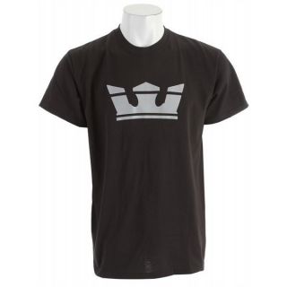 Supra Crown T Shirt Black/Silver Mens