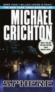 Sphere by Michael Crichton 1988, Paperback