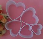 Heart and Star shaped cucumber mold set PARTYS