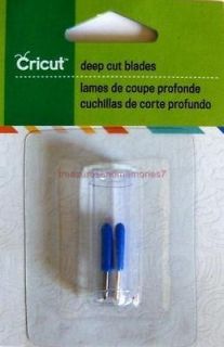 Cricut DEEP CUT BLADES 290630 Cuts thicker Materials Extended Life 