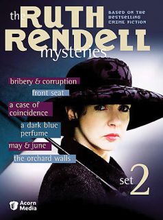 Ruth Rendell Mysteries   Set 2 DVD, 2007, 3 Disc Set