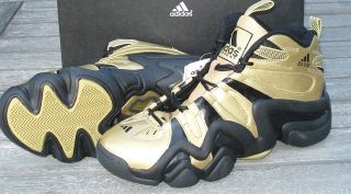   Adidas Sport CRAZY 8 Shoes Black Gold Basketball KB8 Kobe Bryant Retro