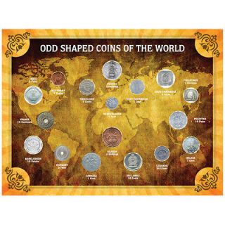   Treasures Odd Shaped Coins of the   Odd Shaped Coins of the World