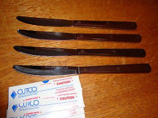 Set of (4) VINTAGE Cutco 47 Table Steak Knives 1st Generation