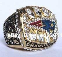 2004 NFL New England Patriots SUPER BOWL World Championship Champions 