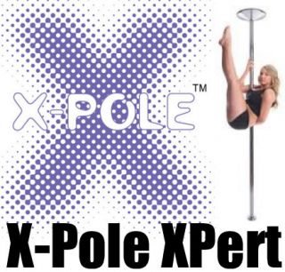 POLE XPERT 40MM CHROME STATIC & SPINNING POLE