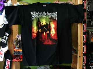 Cradle Of Filth Medium T Shirt Rare  Dimmu Borgir Satyricon Hecate 