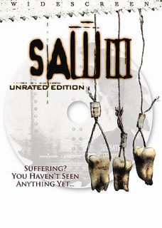 Saw III DVD, 2007, Unrated Widescreen