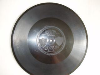 Vintage EDISON Diamond Disc Phonograph Record~#50385