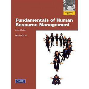 Fundamentals of Human Resource Management 2E by Gary Dessler 2nd