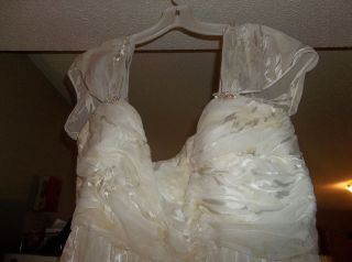 Davids Bridal plus size wedding dress   never worn