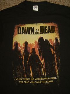 Dawn Of The Dead Movie No More Room in Hell Walking Dead Zombies T 