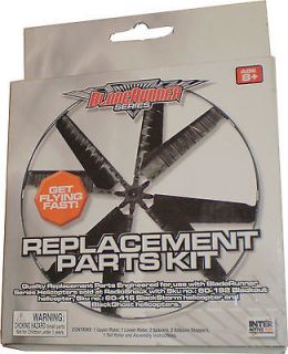 Lot of 5 New BladeRunner Black Storm Helicopter Replacement Kit 