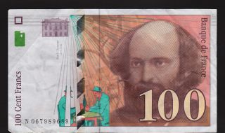 100 cent francs in France
