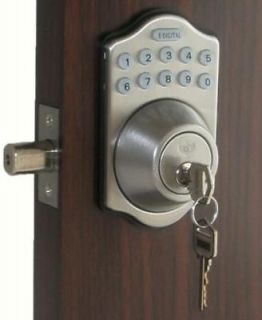 Lockey Digital Keyless Electronic Deadbolt Door Lock SN E 910