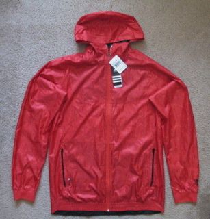 Adidas adiZero Derrick Rose windbreaker jacket hoody NEW NWT LT $70