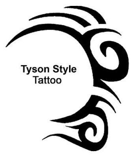 Jagua Henna Black Hangover 2 Tyson Temporary Tattoo tys