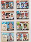   CHANCE AND JIM LONBORG DUAL SIGNED 1968 TOPPS AL PITCHING LEADERS CARD