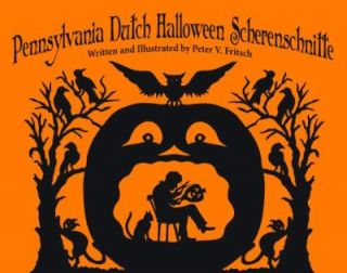 Pennsylvania Dutch Halloween Scherenschnitte by Peter Fritsch 2011 