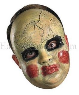 Smeary Doll Face Adult Mask
