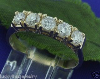 stone diamond anniversary ring in Engagement & Wedding