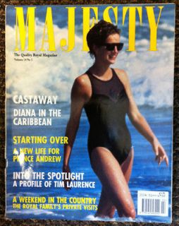 1993 Majesty Magazine   Princess Diana   1993 Volume 14 No. 2   Kate 