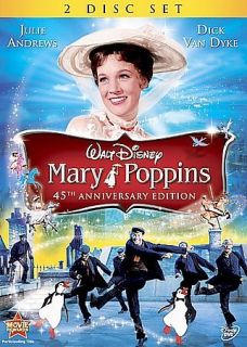 Mary Poppins (DVD, 2009, 2 Disc Set, 45th Anniversary Special Edition 