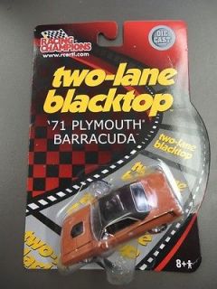 64 Diecast Car Two Lane Blacktop 1971 Barracuda