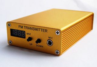   FM Transmitter mini radio station PLL stereo 0.5W 500mw fm broadcast