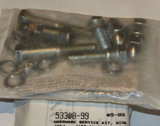 HARLEY 53308 99 WIDE TIRE SERVICE HARDWARE KIT NOS OEM DISCONTINUED