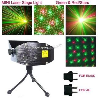  mini R&G Projector Laser party DJ Lighting Disco dance light show
