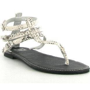 DC Georgina Womens Sandal Metallic Silver Sizes UK 4 8