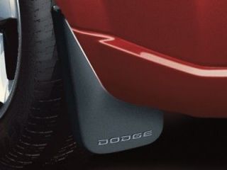 Dodge Caliber Deluxe Molded Splash Guards Rear Mud Flaps OEM Mopar 