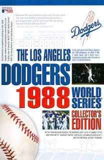 Los Angeles Dodgers 1988 World Series Collectors Edition DVD, 2008, 7 